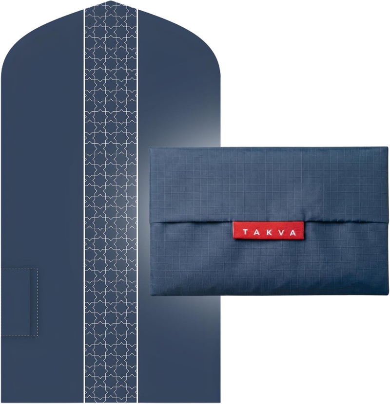 TAKVA The Pocket Sejadah | Portable prayer mat (designed in JAPAN and made in TURKEY), Muslim gift - Image 1