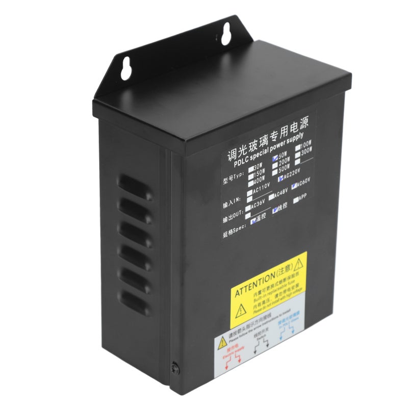 Smart Power Supply with Remote Control Receiver Intelligent PDLC Glass Power Supply 50W AC220V - Image 4