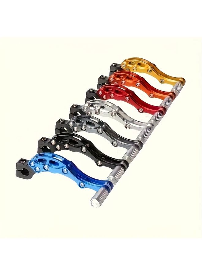 Silvery Blue Aluminum Alloy Motorcycle One Way Shift Lever For JOG 90 100 Fuxi 100CC RSZ Modified CNC Start Lever - Image 3