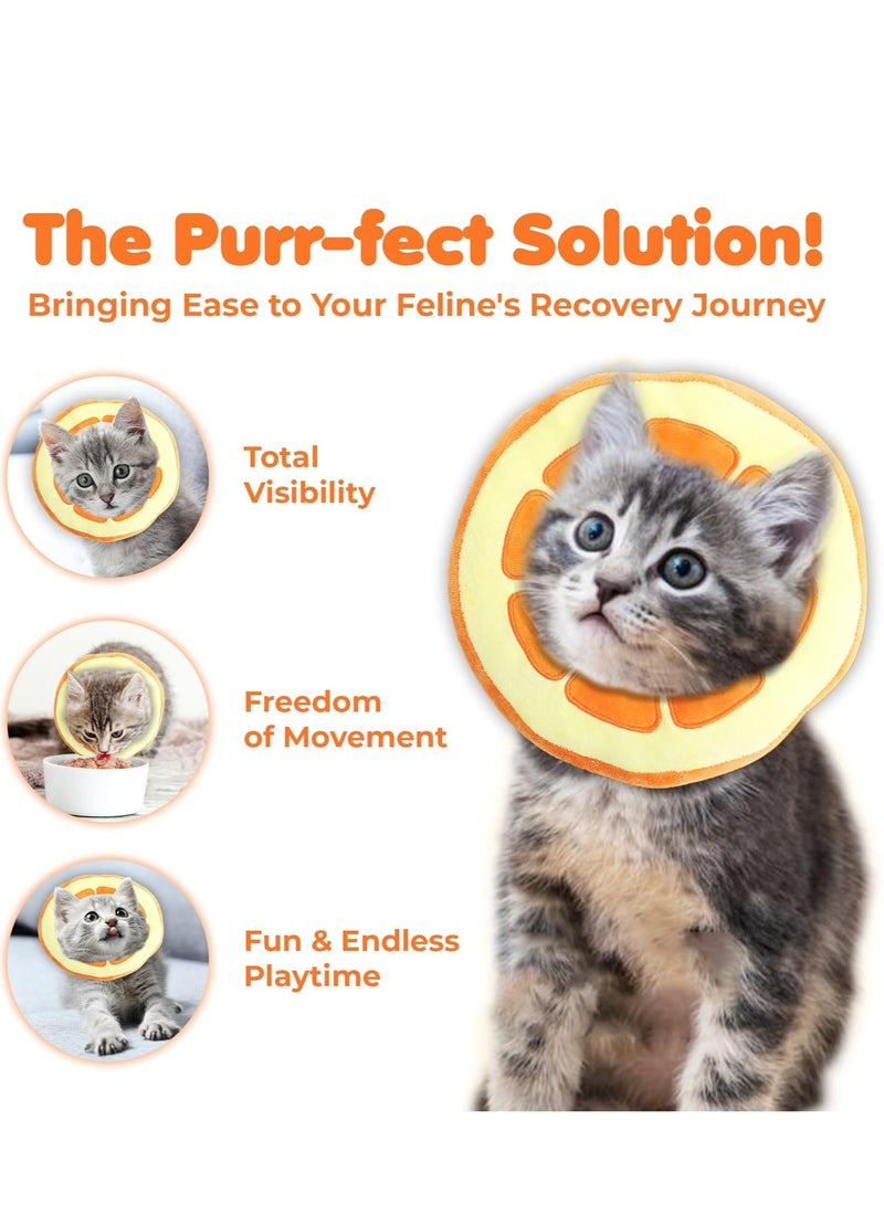 قُلَّة كَتْطُرَة نَاعِمَة لِلْقِطَط، قُلَّة تَجَوُّد لِلْحَيَوَانات الْمَحْبُوبَة لِمَنْع الْلِقَّة لِلْقِطَط وَالْقِطَط الْصَغِيرَة بَعْد الْأَجْرَاءَة، ثَوْب تَجَوُّد لِلْقِطَط لِتَغْطِيَة الْجَرَح، قُلَّة لِلْكِلَبِ الْصَغِيرَة وَالْأَرَنَب - Image 5