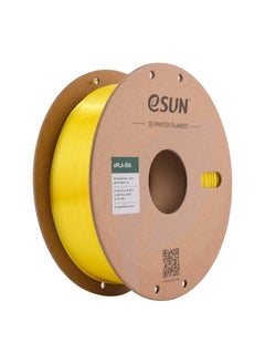 eSUN eSUN eSilk PLA 3D Printer Filament, Dimensional Accuracy +/- 0.05 mm, 1 kg Spool, 1.75 mm, Yellow  - Image 1