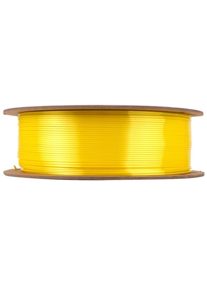 eSUN eSUN eSilk PLA 3D Printer Filament, Dimensional Accuracy +/- 0.05 mm, 1 kg Spool, 1.75 mm, Yellow  - Image 3