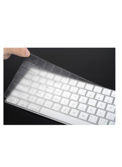 Generic Keyboard Cover Skin for Apple Magic Keyboard with Touch ID and Numeric Keypad (for 24" iMac Magic M1 M3 M4 Chip A2520 & 2022 Mac Studio), Magic Keyboard with Touch ID Keyboard Skin Protector - TPU  - Image 2