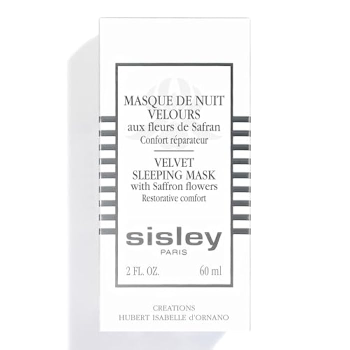 Sisley Paris Velvet Sleeping Mask with Saffron Flowers - 60 mL - Soothing, Restorative Overnight Skin Care Face Mask for Soft, Radiant Skin - For Dry Skin - Image 4