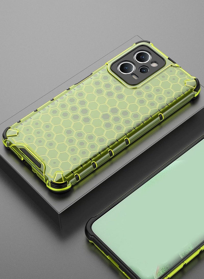 غطاء حالة Xiaomi POCO X5 Pro 5G [امتصاص الصدمات على شكل قرص العسل] [انقطاع دقيق] غطاء خلفي واقي للكمبيوتر الشخصي غطاء هاتف TPU ناعم ل POCO X5 Pro / Redmi Note 12 Pro 5G - Image 2