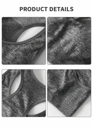 Women's Seamless Workout Sets 2 Pieces Outfit High Waist Gym Shorts Sports Bra Activewear Sets for Yoga Workout - view 5