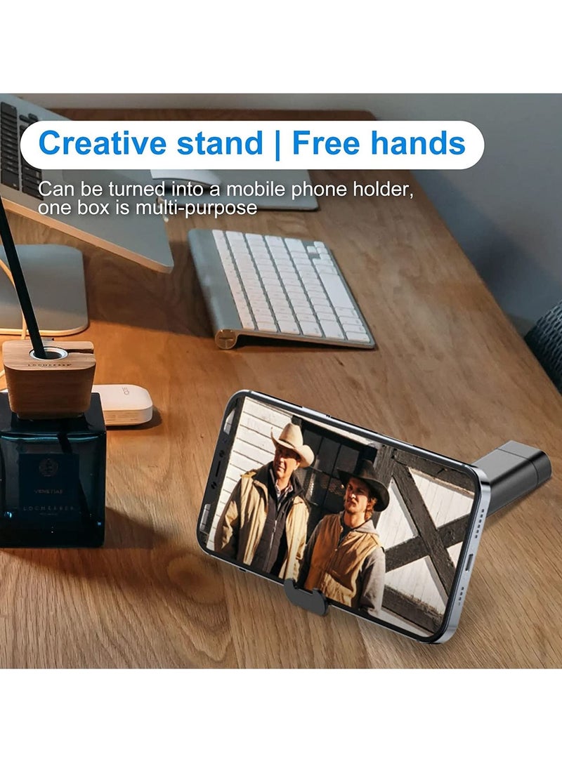 Budi Multifunctional Compact Cable Card USB Micro SD Card Reader, Type-C Plug-and-Play Compatible with Apple Samsung and Windows, Storage Case for Travel Cell Phone Pad Charging PC Computer Data - Image 3