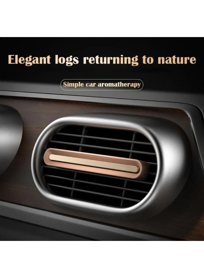 الأزرق جي دبليو Car Air Freshener Designed for Tesla Model 3, Y, Vent Clip Fragrance Diffuser, Aromatherapy Sticks Included(Wood Grain) - Image 4