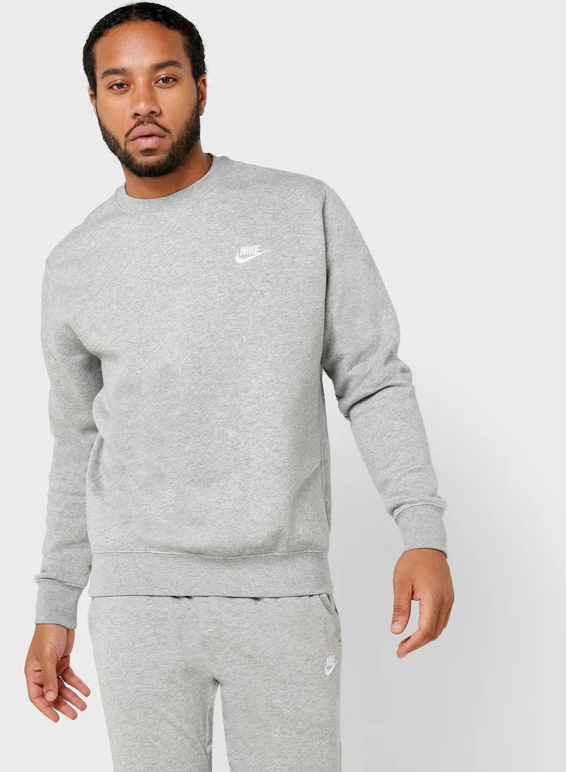 نايكي Nike Sportswear Club Fleece Men's Crew