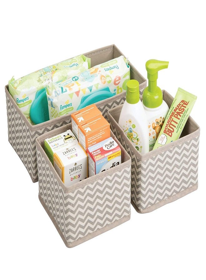 SKYFUN (LABEL) Square Foldable Drawer Organizer Dresser Divider [Wave Grey, Set of 3] - Image 2