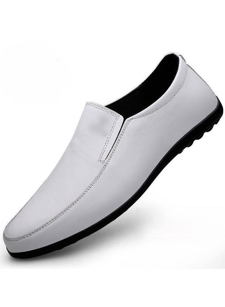 Shougu Versatile Retro Casual Leather Shoes  - Image 1