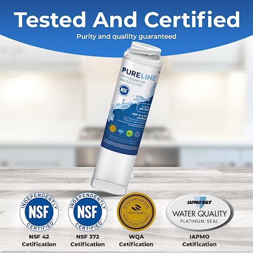 Pureline GSWF Replacement for GE GSWF Kenmore 469914 469914 9914 Refrigerator Water Filter Reduces Bad Taste Odor - Image 3