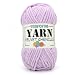YARFOFUN Velvet Chenille Yarn for CrochetingLight Purple Fluffy Velvet Plush Yarn Thick Soft Chunky Chenille Yarn Baby Blanket Yarn for Crocheting Knitting Amigurumi Beginners 50gLight Purple - Image 2