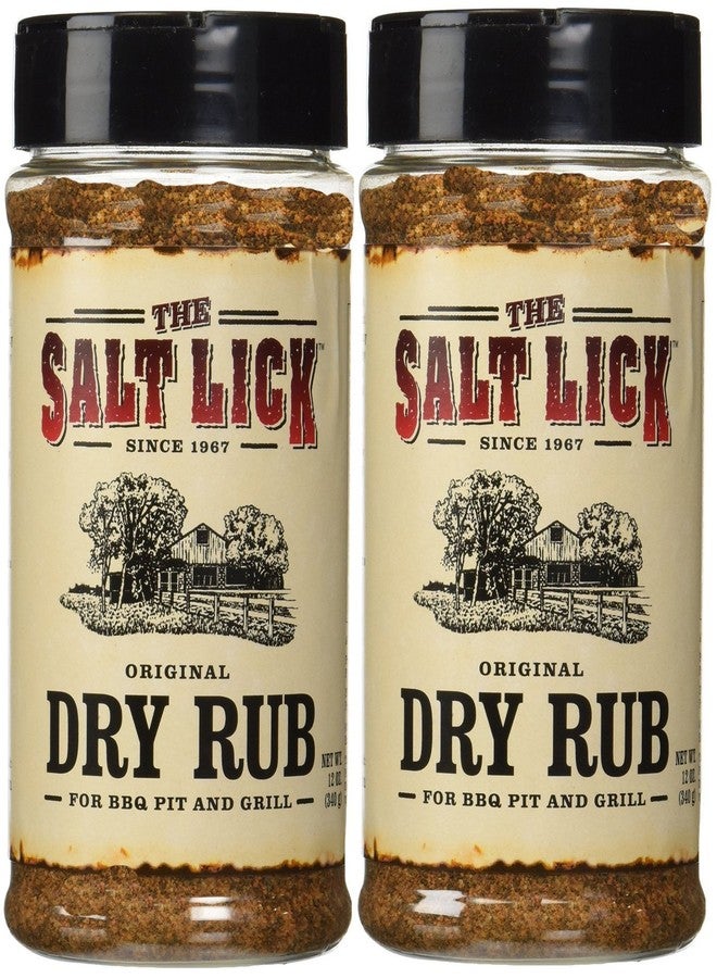 Salt Lick Original Dry Rub (2 Pack) 12 ounces each - Image 1