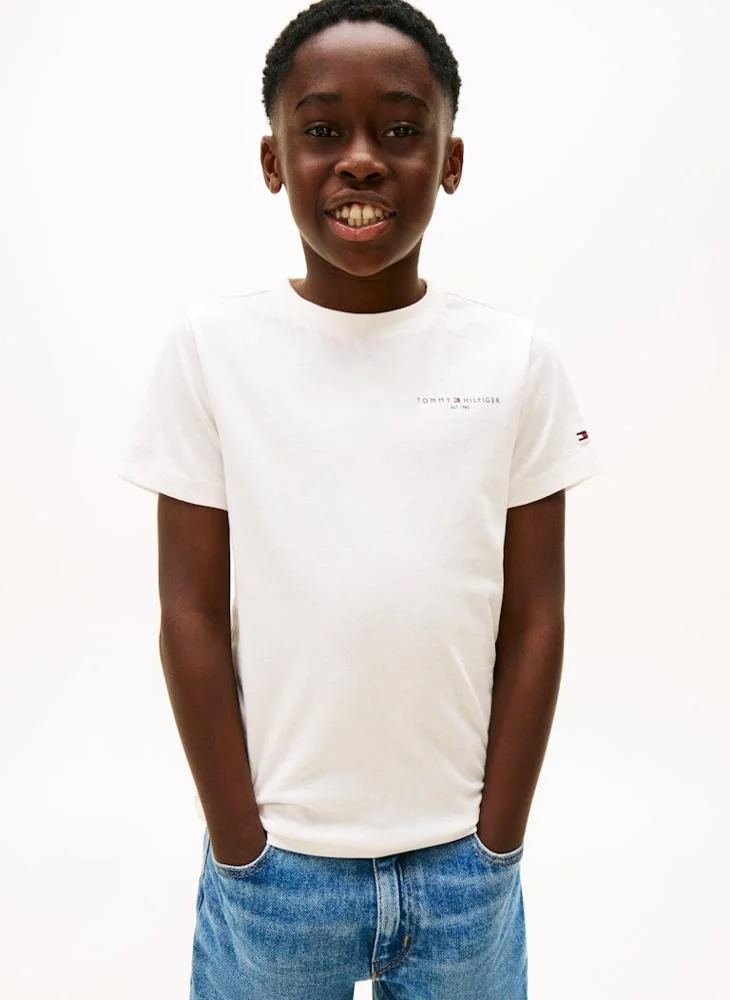 TOMMY HILFIGER Kids Mini Corp Crew Neck T-Shirt