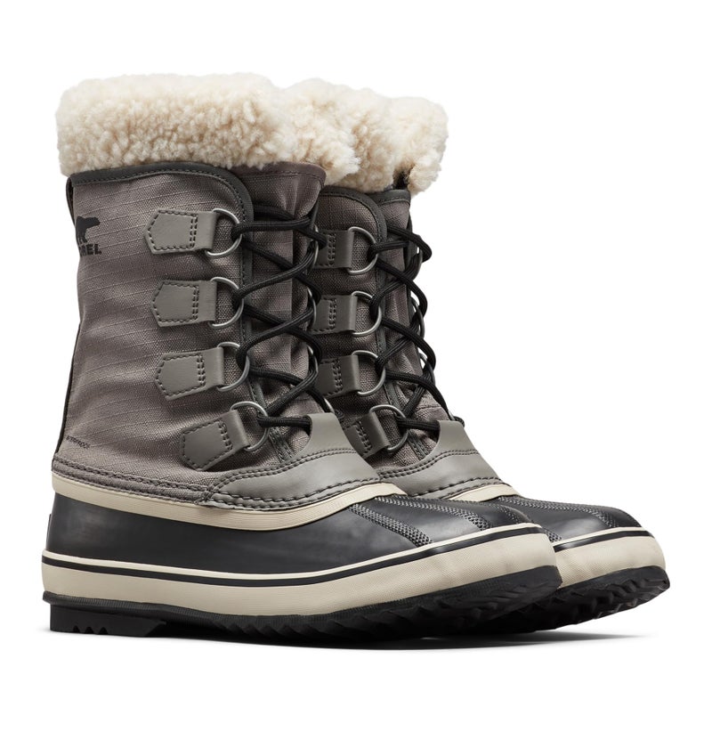 SOREL Women's Winter Carnival Waterproof Boot - Quarry, Black - 6.5 - Image 3