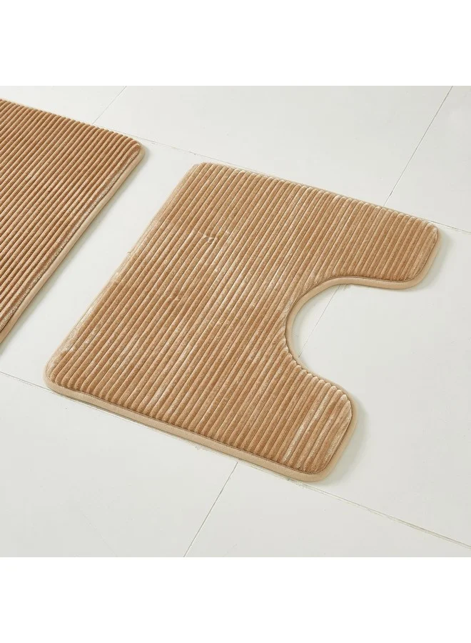 Home Box Luxot 2-Piece Memory Foam Bathmat Set 90  x 60 cm