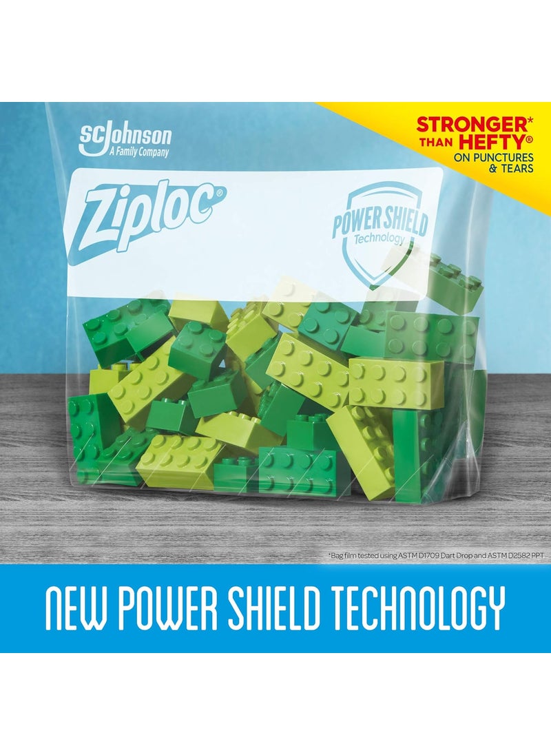Ziploc Ziploc Slider Freezer Bags StandandFill with Expandable Bottom Gallon 72 Count 24 Count Pack of 3  - Image 5
