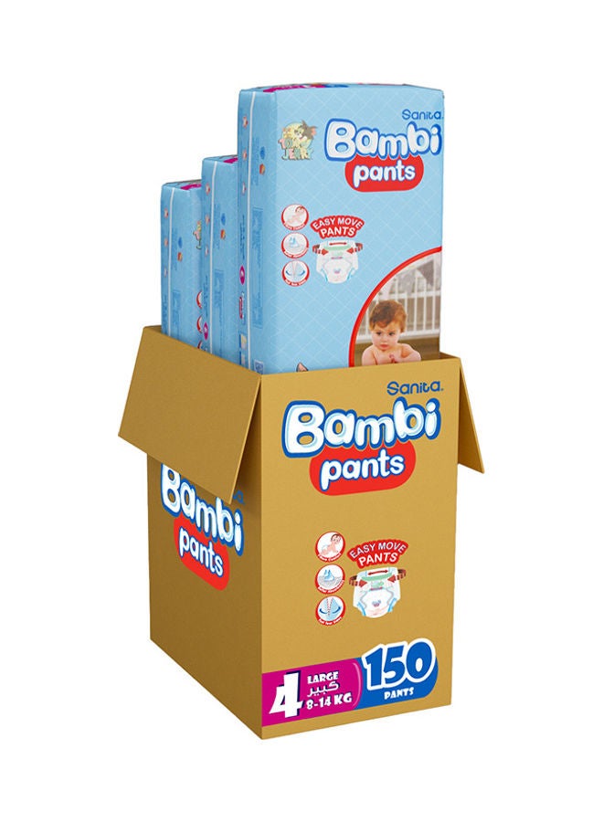 Sanita Bambi Diaper Pants Large Size 4 (8-14kg)