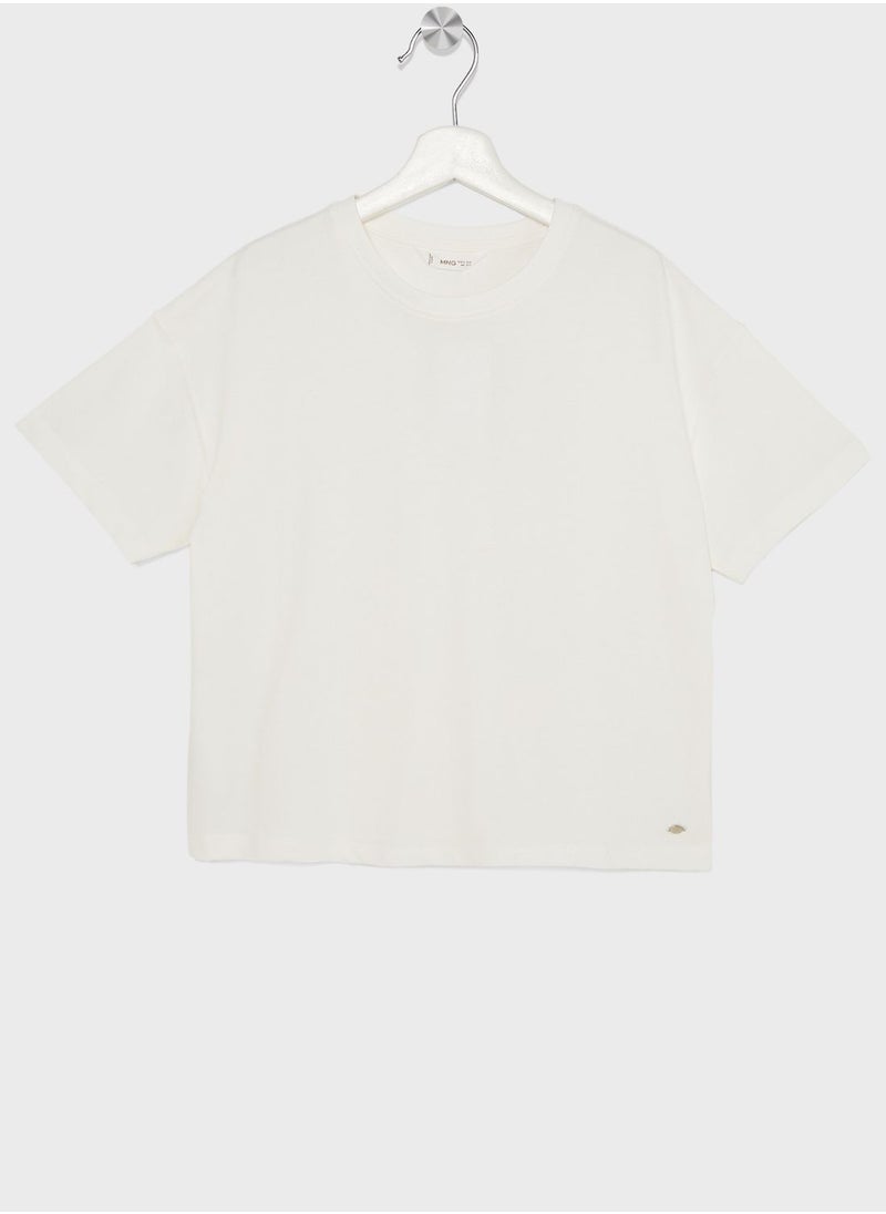 MANGO Youth Essential T-Shirt  - Image 1
