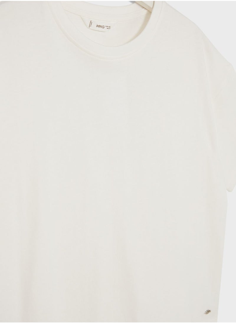MANGO Youth Essential T-Shirt  - Image 3
