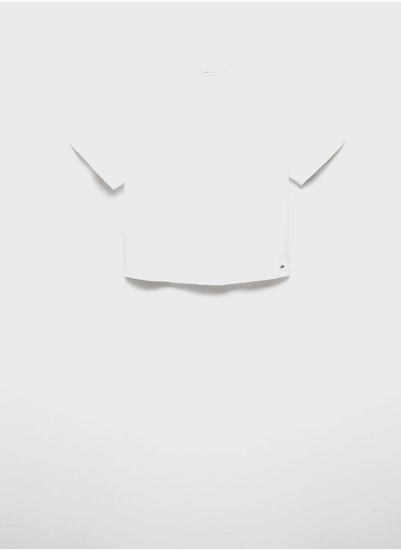 MANGO Youth Essential T-Shirt  - Image 4
