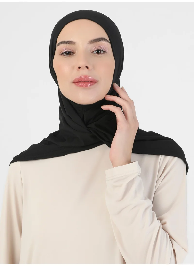 Ecardin Scarfs Hijab - Black -
