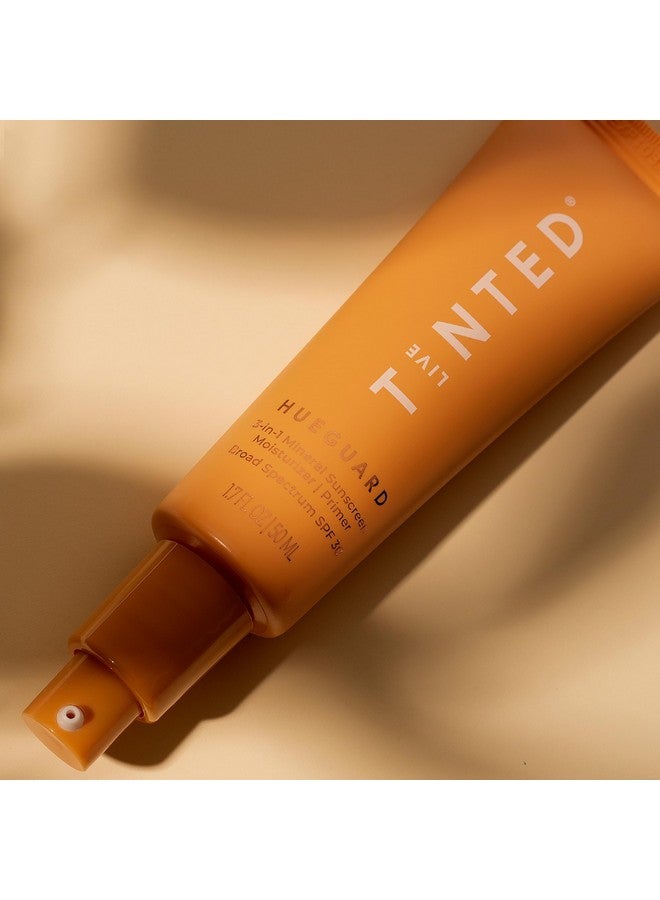LIVE TINTED Live Tinted Hueguard® 3-in-1 Mineral Sunscreen, Moisturizer, & Primer for Face and Body - Hydrate and Protect the Skin Year Round - SPF 30 to Protect Against UVA/UVB Rays, 1.7 Fl Oz  - Image 4