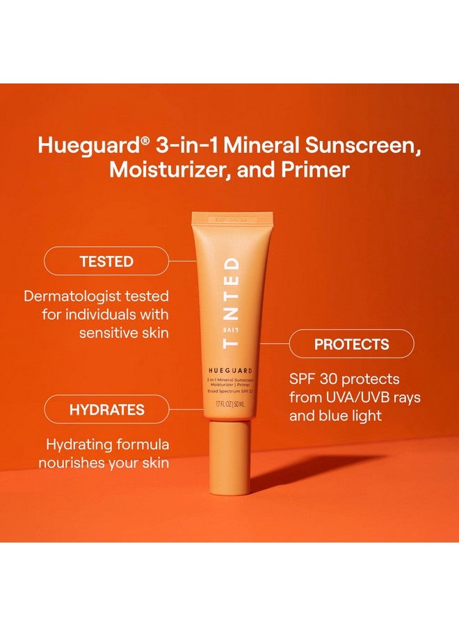 LIVE TINTED Live Tinted Hueguard® 3-in-1 Mineral Sunscreen, Moisturizer, & Primer for Face and Body - Hydrate and Protect the Skin Year Round - SPF 30 to Protect Against UVA/UVB Rays, 1.7 Fl Oz  - Image 2