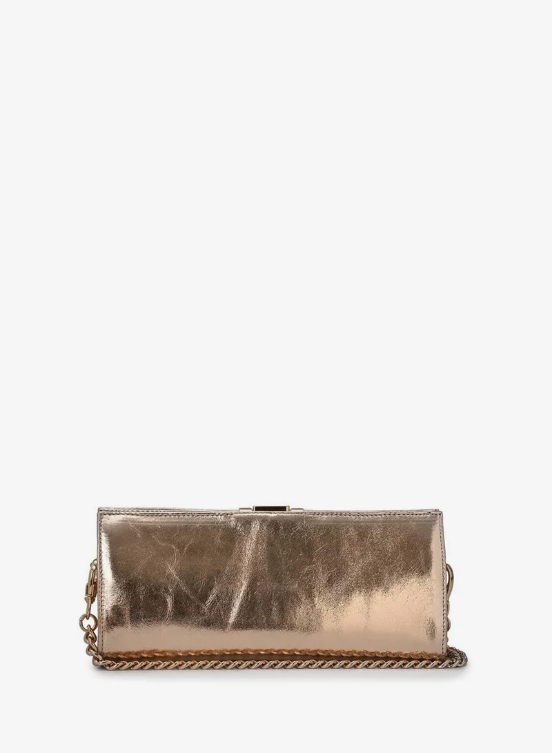 Carmen Steffens  Gold Crossbody Bag Leather for Women | Best Price UAE