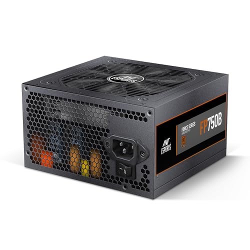 Ant Esports FP750B 80 Plus Bronze Certified Non Modular Gaming Power Supply/PSU with Active PFC, Flat Black Cables and Silent Fan - Image 2