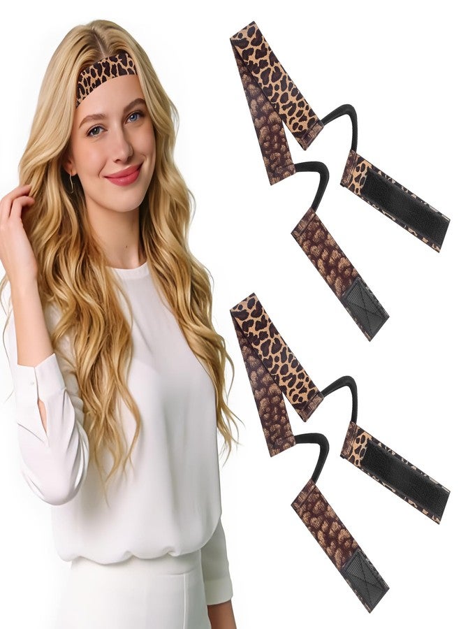 KCMOSGI 2 Pcs Wig Band for Lace Front with C-Shaped Ear Cut Outs Painless Wig Band, Wig Lace Band for Women, Comfortable & Sturdy - Image 1