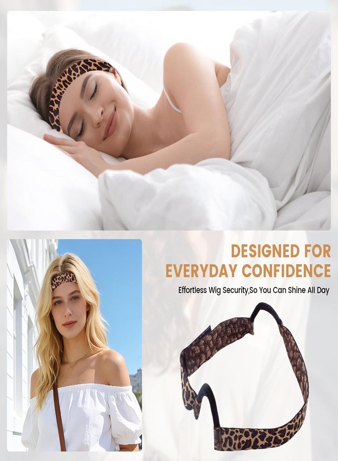 KCMOSGI 2 Pcs Wig Band for Lace Front with C-Shaped Ear Cut Outs Painless Wig Band, Wig Lace Band for Women, Comfortable & Sturdy - Image 5