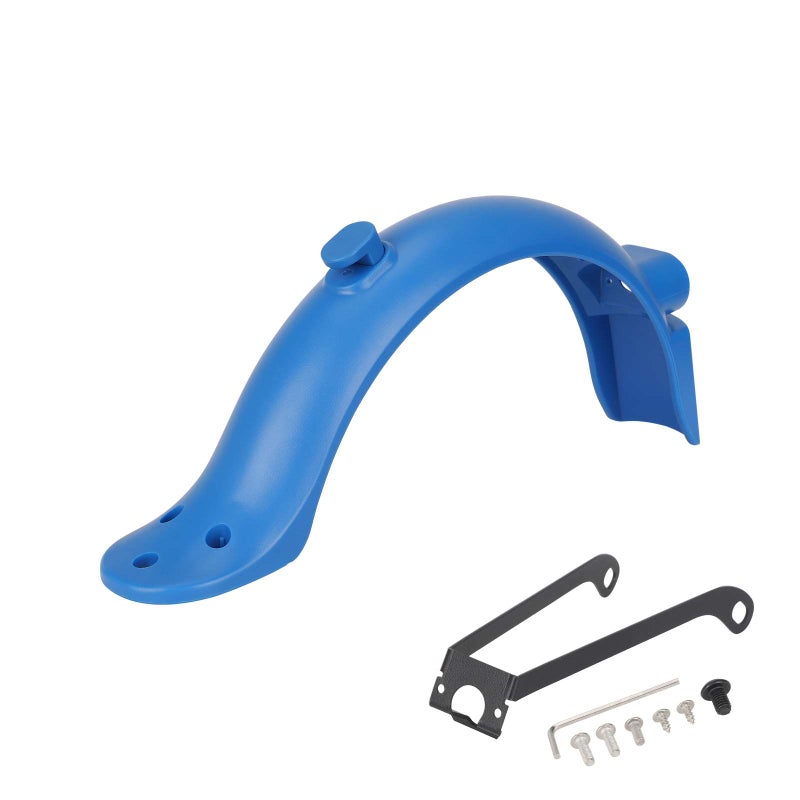 Rear Mudguard Kit Scooters Rear Fenders Replacement Accessory with Mudguard Bracket Compatible with M365/1S/ProPro2 - Image 1