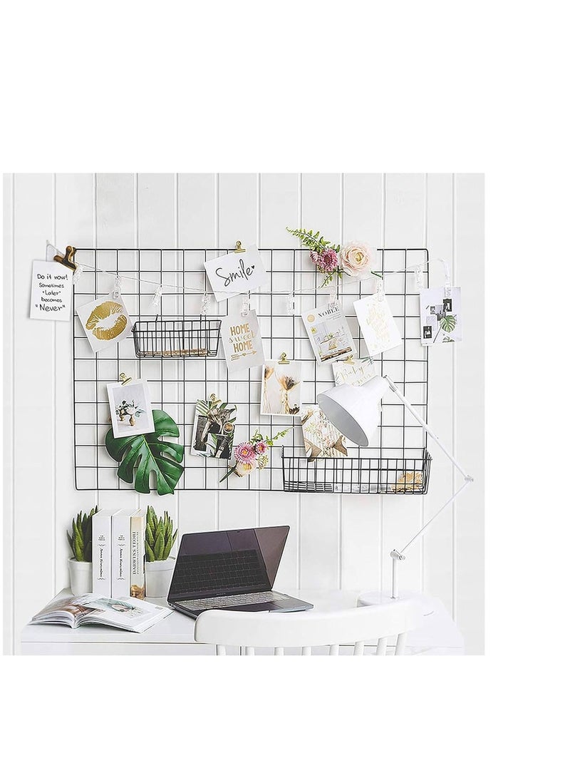 KNP 3 x 3 Display Grid Panel Size: ?3ft x 6ft is a versatile and sturdy solution for showcasing products, artwork, or promotional materials in retail stores - Image 1