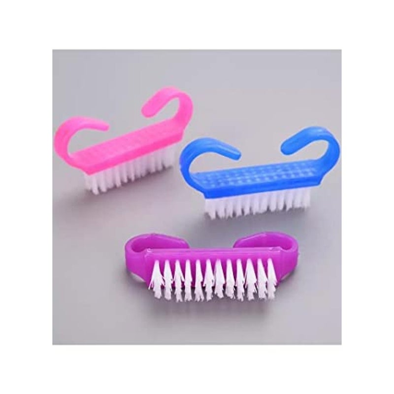 ALKAYAN Generic Nail Brush - Soft, Rich Material, 3 Count, Dirt Removal, Hand, Finger - Image 1