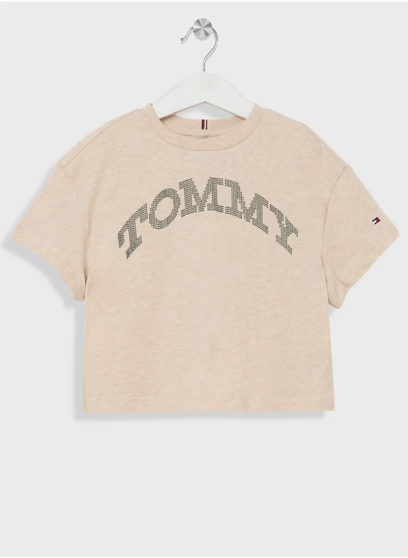 تومي هيلفيغر TOMMY DOT FOIL TEE SS