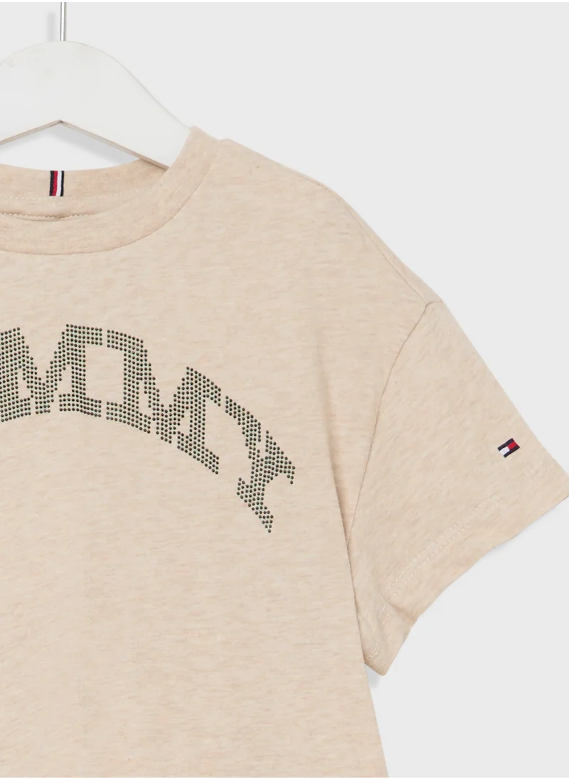 تومي هيلفيغر TOMMY DOT FOIL TEE SS