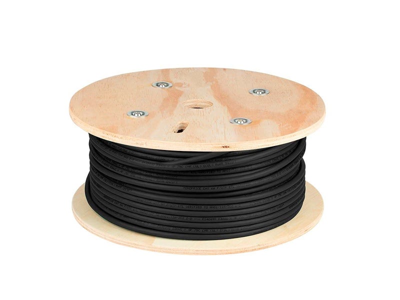 Monoprice كابل شبكة Monoprice Cat8 - 250 قدم بالجملة - أسود | 2GHz، محمي S/FTP، صلب، 22AWG، 40G، نحاس عاري، لجهاز التوجيه، المودم، مفتاح الإيثرنت - سلسلة Entegrade - Image 5