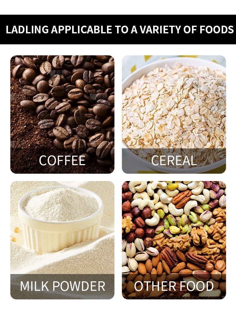 ZAYVA 6-Piece Coffee Accessories Set: 2-in-1 Stainless Steel Measuring Spoon with Sealing Clips, Long Handle Coffee Spoon & Bag Clips for Coffee, Tea, Milk Powder, Oatmeal - Image 5