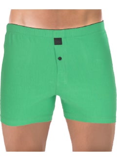 The Don Jersey/Combed Cotton Grass Green Men's Boxer 