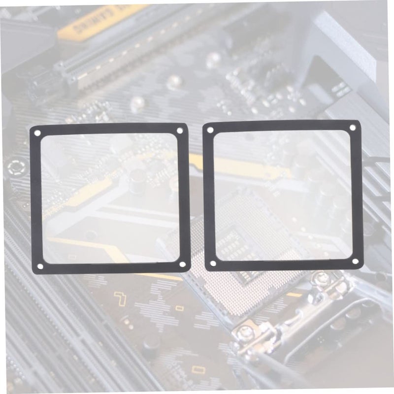 Magnetic Mesh Fan Filter 2 Pack Washable for Computer Dust and Debris - Image 3