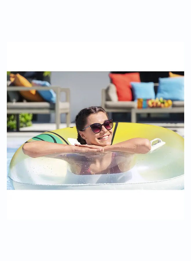 Bestway, Φ45"/Φ1. Fresh Squeezed Lemon Swim Tube Inflatable Outdoor Water Play Toy for Kids and Families, Durable Premium Quality Material, Easy Inflate and Deflate Design, Pool Beach Garden Summer Fun Activity, 14m - Image 3