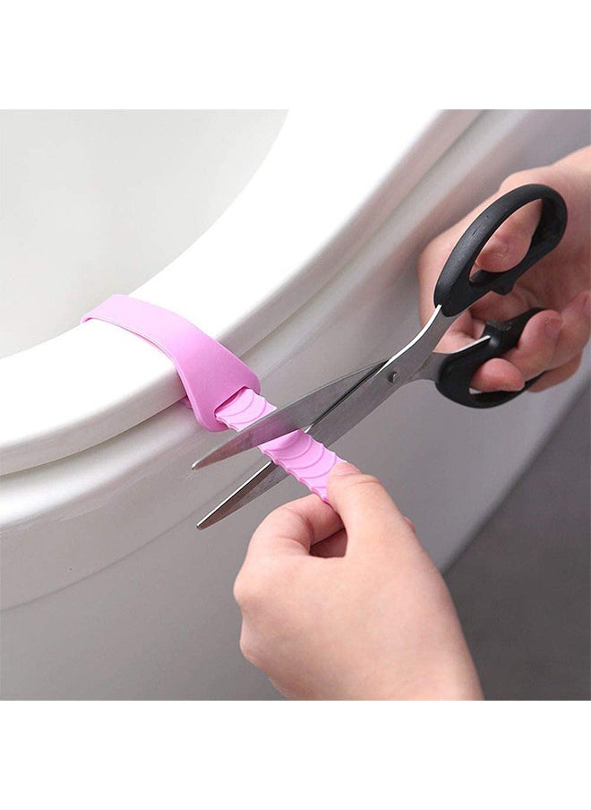 8Pcs Toilet Seat Silicone Raise Lifters, Toilet Lid Soft Handle Clean Lift Raise, Non-Sticker, Avoid Touching The Lid, Cover Handle No Need Glue No Worry About Falling Off and Hygienic - pzsku/Z183B2014CA166FE60B32Z/45/_/1730187514/e4d71702-5c7c-4b0b-8676-5e4c83f8c0b8