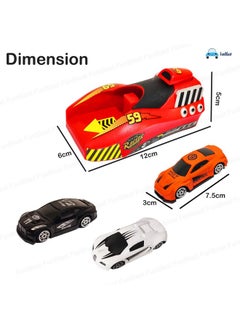 FunBlast Rapid Launcher Cars Play Set Toys - Car Launcher Toy with 3 Pcs Die-Cast Metal Cars with Alloy Wheels, Vehicles Play Set Toys for Kids 3+ Year Old (Multicolor) - pzsku/Z183B3EAE740C4AC637CBZ/45/_/1740119054/9e1e11f4-da90-42d0-aabd-1b673f7a0593