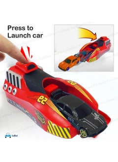 FunBlast Rapid Launcher Cars Play Set Toys - Car Launcher Toy with 3 Pcs Die-Cast Metal Cars with Alloy Wheels, Vehicles Play Set Toys for Kids 3+ Year Old (Multicolor) - pzsku/Z183B3EAE740C4AC637CBZ/45/_/1740119384/52847283-d1e9-4a35-9c19-56696334cd09