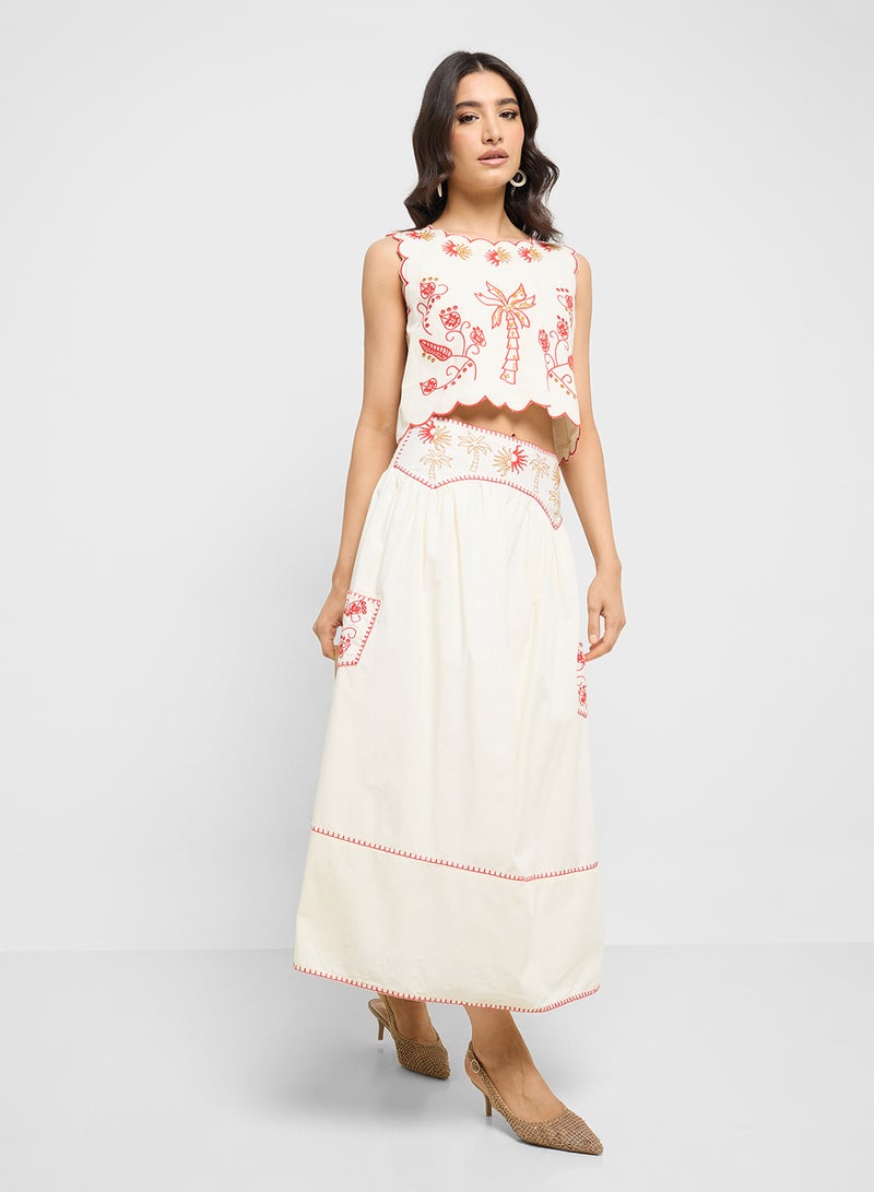 Never fully Dressed Pollenca High Waist Skirt  - Image 4
