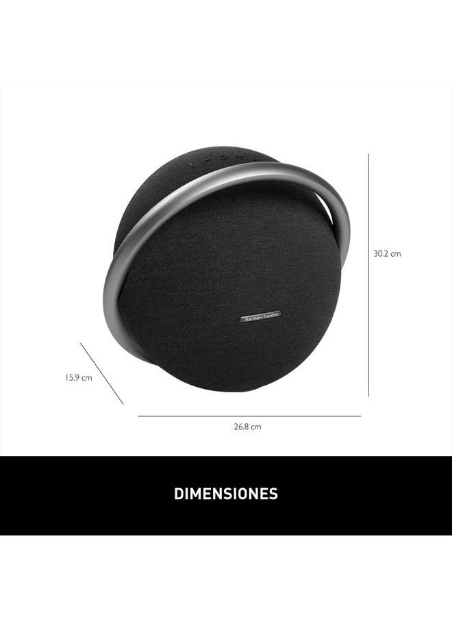 Harmon Kardon - Harman Kardon Onyx Studio 7 Bluetooth Wireless Portable Speaker - 8 Hours Music Play time - Black - Image 1