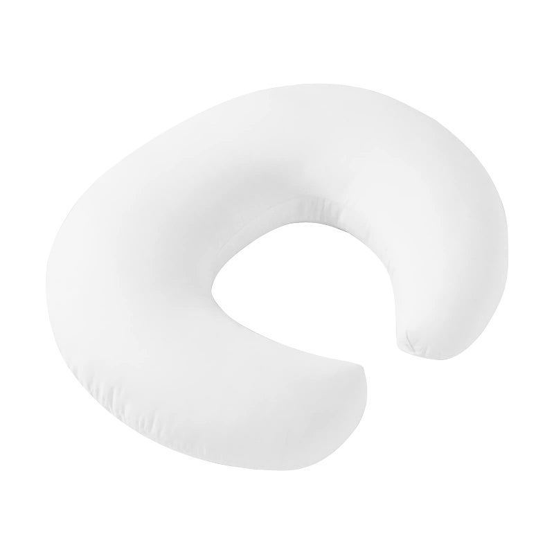 Aullar Nursing Pillow and Positioner with Cover for Breastfeeding and Bottle Feeding, Propping Baby, Tummy Time, Baby Sitting Support, Awake-Time Support (Pillow Only, 22" x 17.7" x 5.9") - Image 1