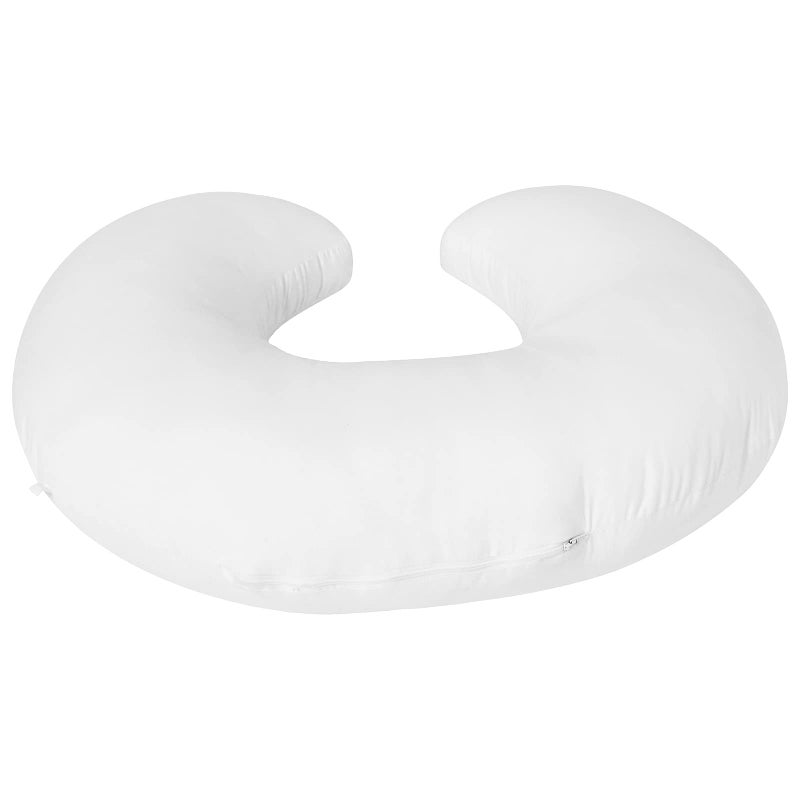 Aullar Nursing Pillow and Positioner with Cover for Breastfeeding and Bottle Feeding, Propping Baby, Tummy Time, Baby Sitting Support, Awake-Time Support (Pillow Only, 22" x 17.7" x 5.9") - Image 5